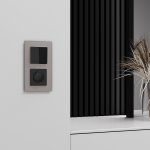 Рамка на 2 поста Senso (дымчатый, стекло soft-touch) Werkel W0023117