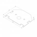 Slim Magnetic Заглушки для шинопровода в натяжной потолок 85204/00 черный 2 шт. 85206/00 Elektrostandard
