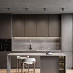 Светильник потолочный светодиодный Points 7W 3000K черный 25111/LED Elektrostandard