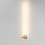 Светильник настенный светодиодный Fine LED 3000К 40132/LED латунь Elektrostandard