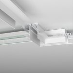 Slim Magnetic Коннектор угловой для встраиваемого шинопровода под ГКЛ 12,5мм белый 85212/00 Elektrostandard