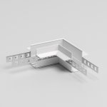 Slim Magnetic Коннектор угловой для встраиваемого шинопровода под ГКЛ 12,5мм белый 85212/00 Elektrostandard