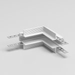Slim Magnetic Коннектор угловой внутренний для встраиваемого шинопровода под ГКЛ 9,5мм белый 85213/00 Elektrostandard