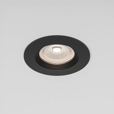 Светильник встраиваемый City GU10 черный 25054/01 Elektrostandard