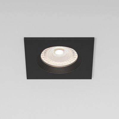 Светильник встраиваемый City GU10 черный 25055/01 Elektrostandard Светильник встраиваемый City GU10 черный 25055/01 Elektrostandard