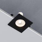 Светильник встраиваемый City GU10 черный 25055/01 Elektrostandard