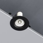 Светильник встраиваемый Minnie GU10 черный 25056/01 Elektrostandard