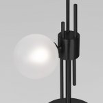 Настольный светильник со стеклянными плафонами Eurosvet 01383/2 черный