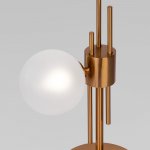 Настольный светильник со стеклянными плафонами Eurosvet 01383/2 латунь