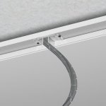 LL-2-ALP024 Встраиваемый гибкий алюминиевый профиль под ГКЛ 9,5мм (под ленту до 9,5mm) LL-2-ALP024 Elektrostandard