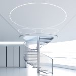 LL-2-ALP024 Встраиваемый гибкий алюминиевый профиль под ГКЛ 9,5мм (под ленту до 9,5mm) LL-2-ALP024 Elektrostandard