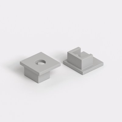 Заглушки для встраиваемого гибкого алюминиевого профиля под ГКЛ 9,5мм (компл. 5 пар) ZL-2-ALP024 Elektrostandard