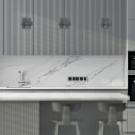 Рамка на 5 постов Slab (серебро софт) Werkel W0052965