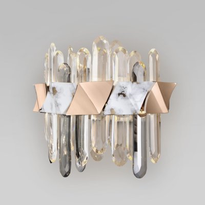 Настенный светодиодный светильник с хрусталем 420/1 Bogate's Настенный светодиодный светильник с хрусталем 420/1 Bogate's