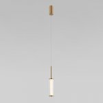 Подвесной светодиодный светильник 50386/1 LED латунь Eurosvet