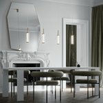 Подвесной светодиодный светильник 50386/1 LED латунь Eurosvet