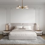 Потолочный светодиодный светильник 50386/5 LED латунь Eurosvet