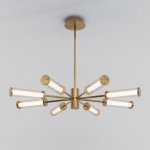 Потолочный светодиодный светильник 50386 LED латунь Eurosvet