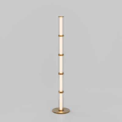 Напольный светодиодный светильник 80537/1 латунь Eurosvet