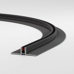 Mini Magnetic Шинопровод под ГКЛ 12,5 мм черный ?600 85219/00 Elektrostandard