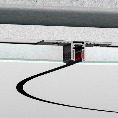 Mini Magnetic Шинопровод под ГКЛ 12,5 мм черный ?600 85219/00 Elektrostandard