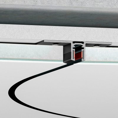 Mini Magnetic Шинопровод под ГКЛ 12,5мм черный ?900 85220/00 Elektrostandard