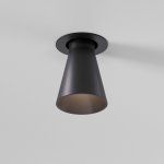 Светильник встраиваемый светодиодный Bell 8W 3000K черный 25097/LED Elektrostandard