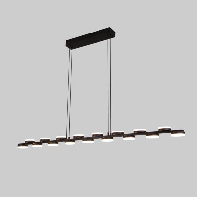 Подвесной светодиодный светильник Eurosvet 90332/17 черный