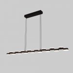 Подвесной светодиодный светильник Eurosvet 90332/17 черный