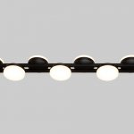 Напольный светодиодный светильник Eurosvet 90332/12 черный