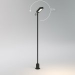 Светильник садово-парковый светодиодный Joli черный 35182/F Elektrostandard