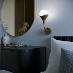 Настенный светильник Calyx 60168/1 латунь 60168/1 Eurosvet