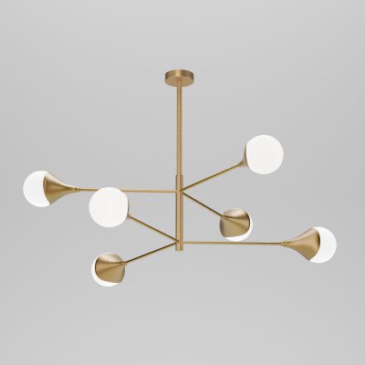 Потолочный светильник 60168/6 латунь Eurosvet Потолочный светильник 60168/6 латунь Eurosvet