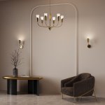 Подвесной светильник 60167/6 латунь Eurosvet