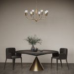 Подвесной светильник 60167/8 латунь Eurosvet