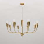 Подвесной светильник 60167/8 латунь Eurosvet