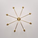 Подвесной светильник 60167/8 латунь Eurosvet