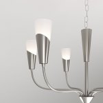 Подвесной светильник 60167/6 никель Eurosvet