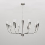 Подвесной светильник 60167/8 никель Eurosvet