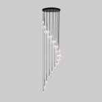 Подвесной светильник со стеклянными плафонами Eurosvet 10182 Aurora