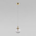 Подвесной светильник со стеклянным плафоном Eurosvet 759 Cadix Gold