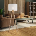 Напольный светильник с тканевым абажуром Eurosvet 16007 Grand