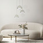 Подвесной светильник со стеклянными плафонами 10206 Bono TK Lighting