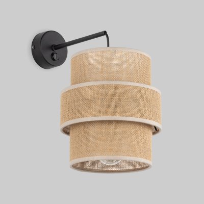 Настенный светильник с тканевым абажуром 5400 Calisto TK Lighting Настенный светильник с тканевым абажуром 5400 Calisto TK Lighting