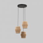 Подвесной светильник с тканевыми абажурами 6098 Calisto TK Lighting