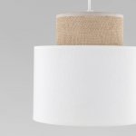 Подвесной светильник с тканевым рассеивателем 10078 Duo TK Lighting