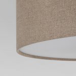 Потолочный светильник с тканевым абажуром 10166 Earth TK Lighting