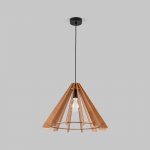 Подвесной светильник с деревянным рассеивателем 6586 Eris TK Lighting