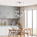 Подвесной светильник со стеклянными плафонами 5382 Esme TK Lighting