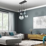 Подвесной светильник со стеклянными плафонами 5384 Esme TK Lighting